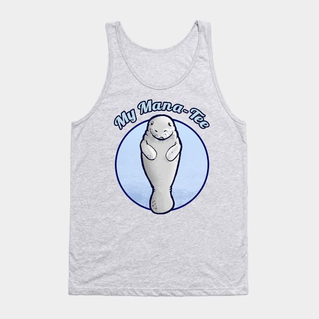 Manatee Tank Top by sparkmark